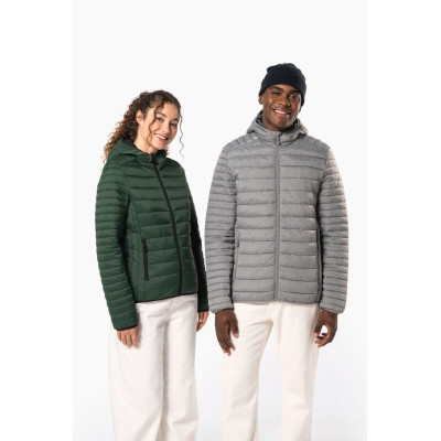 Men's lightweight hooded padded jacket